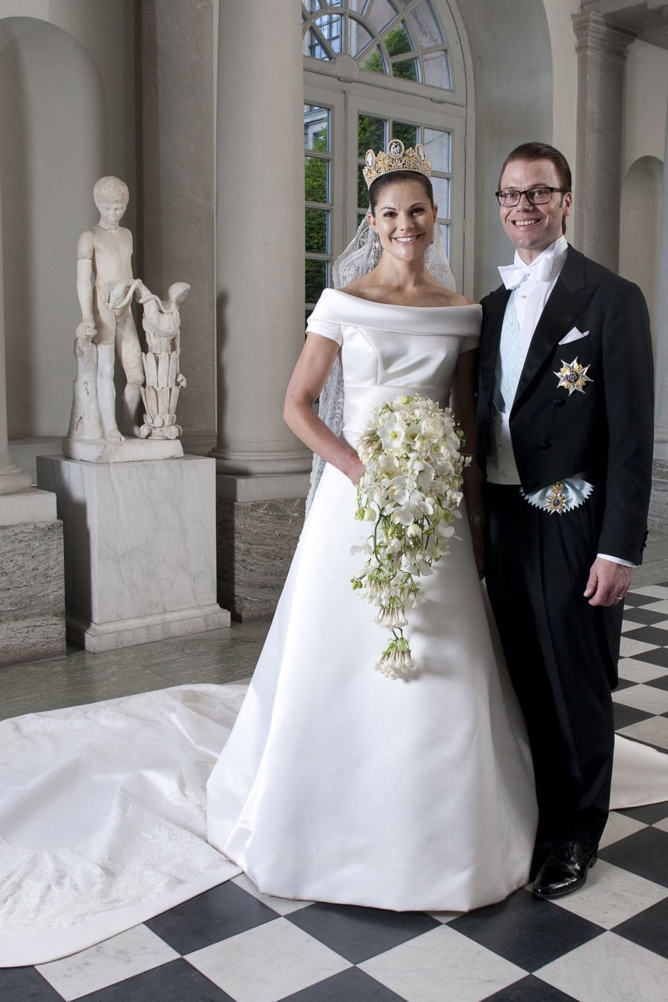 Свадебное платье Виктория, кронпринцесса Швеции