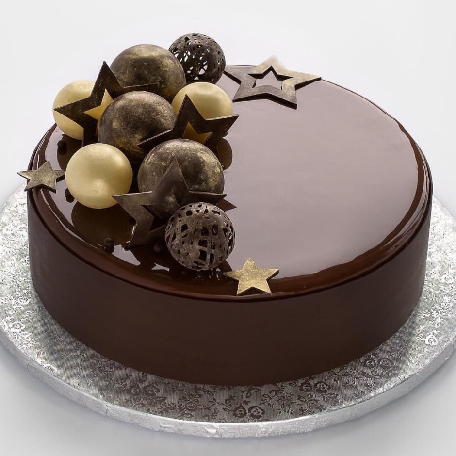 Шоколадный торт для мужа