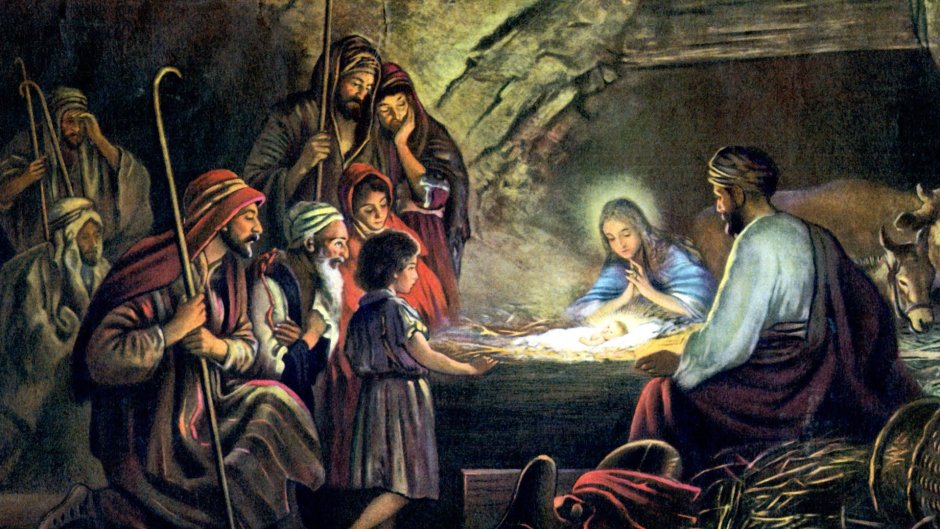 Рождение Иисуса Христа пастухи