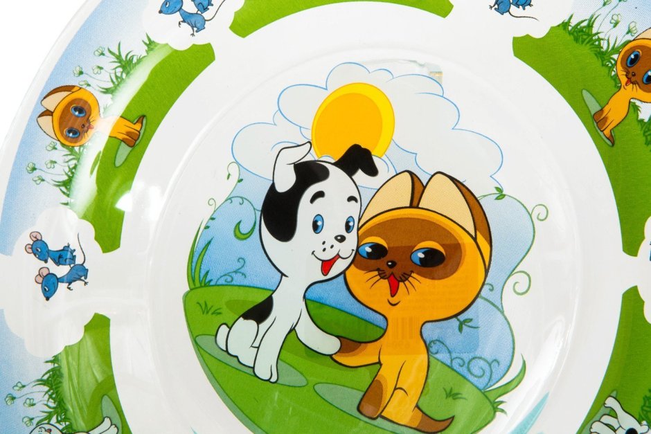 Набор посуды котенок по имени Гав Союзмультфильм