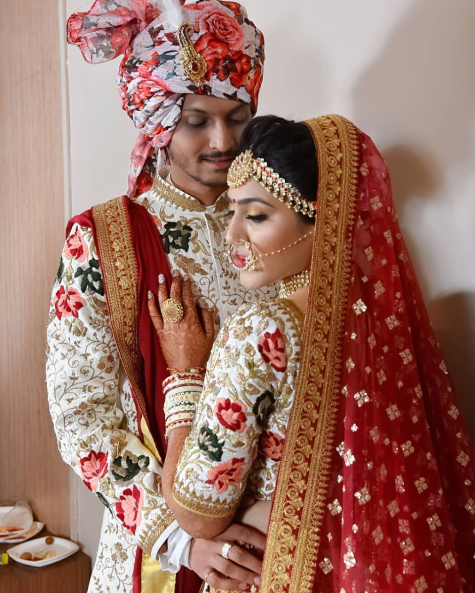 Индийская невеста свадебное Сари
