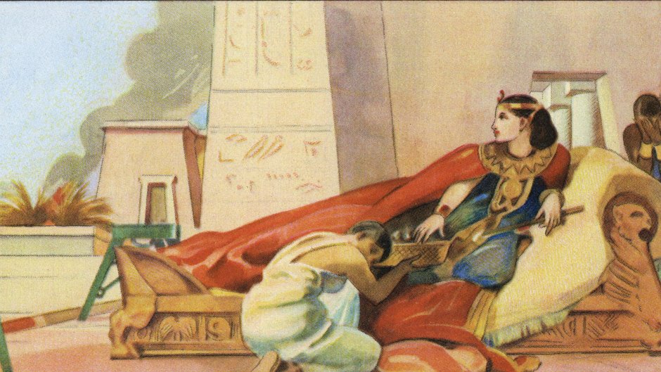 Гибель царицы Египта Клеопатры