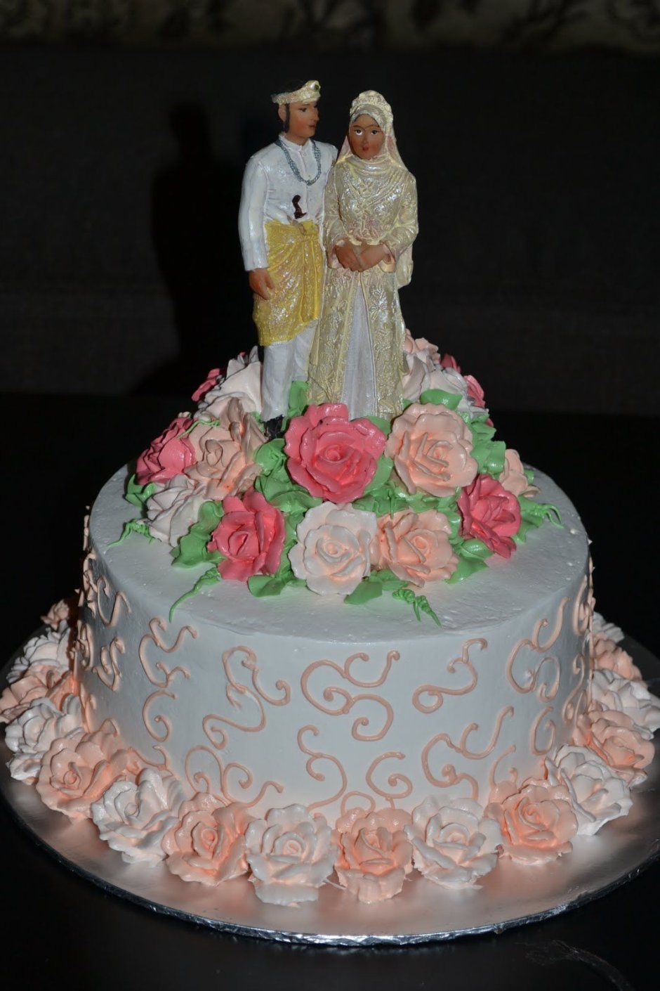Свадебный торт на никах