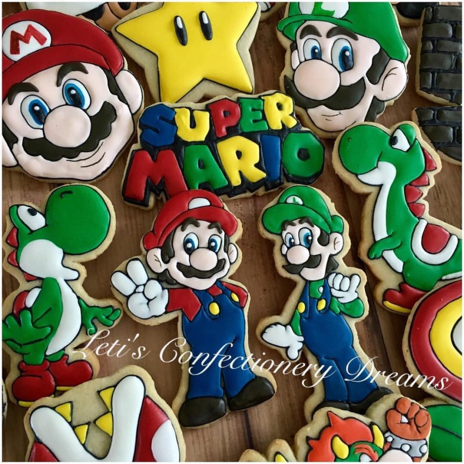 Торт Марио с пряниками