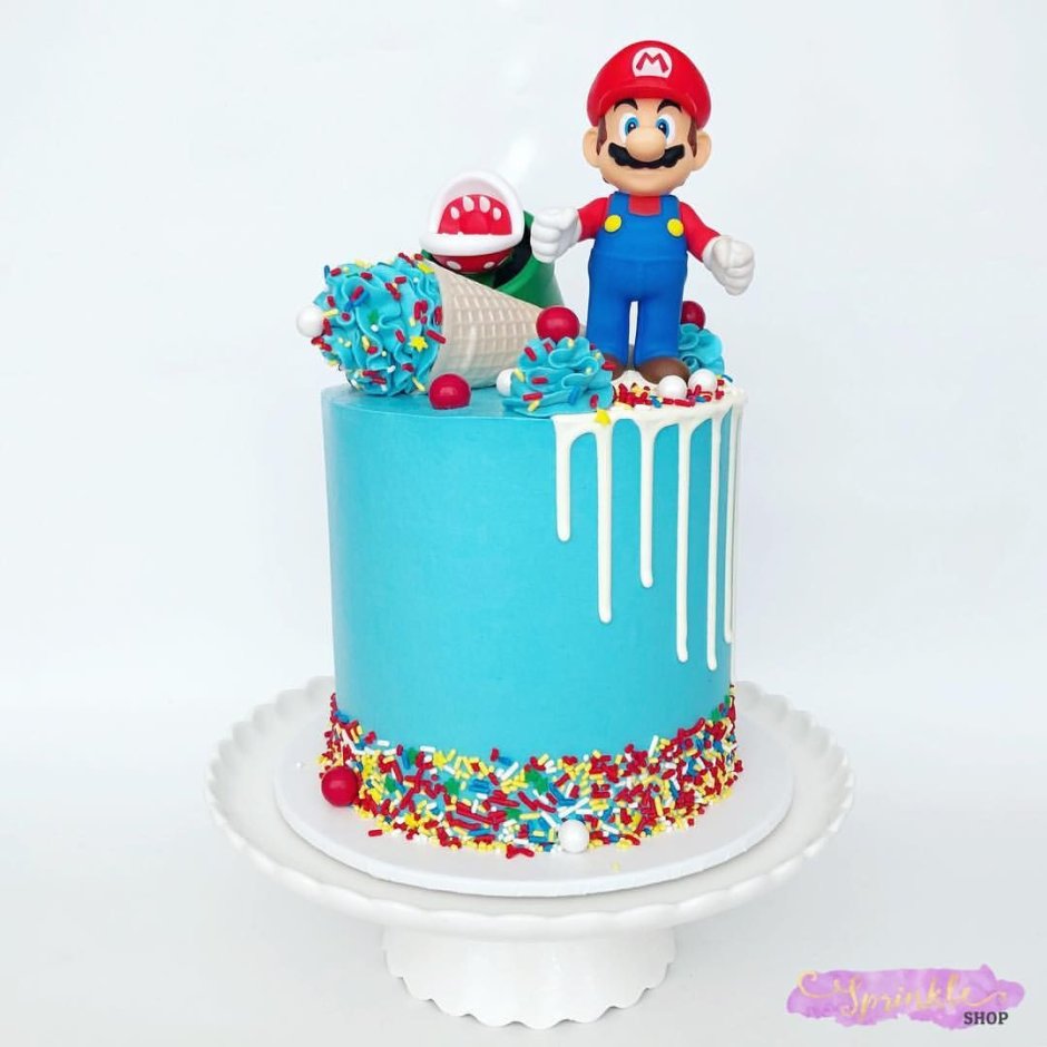 Торт супер Марио