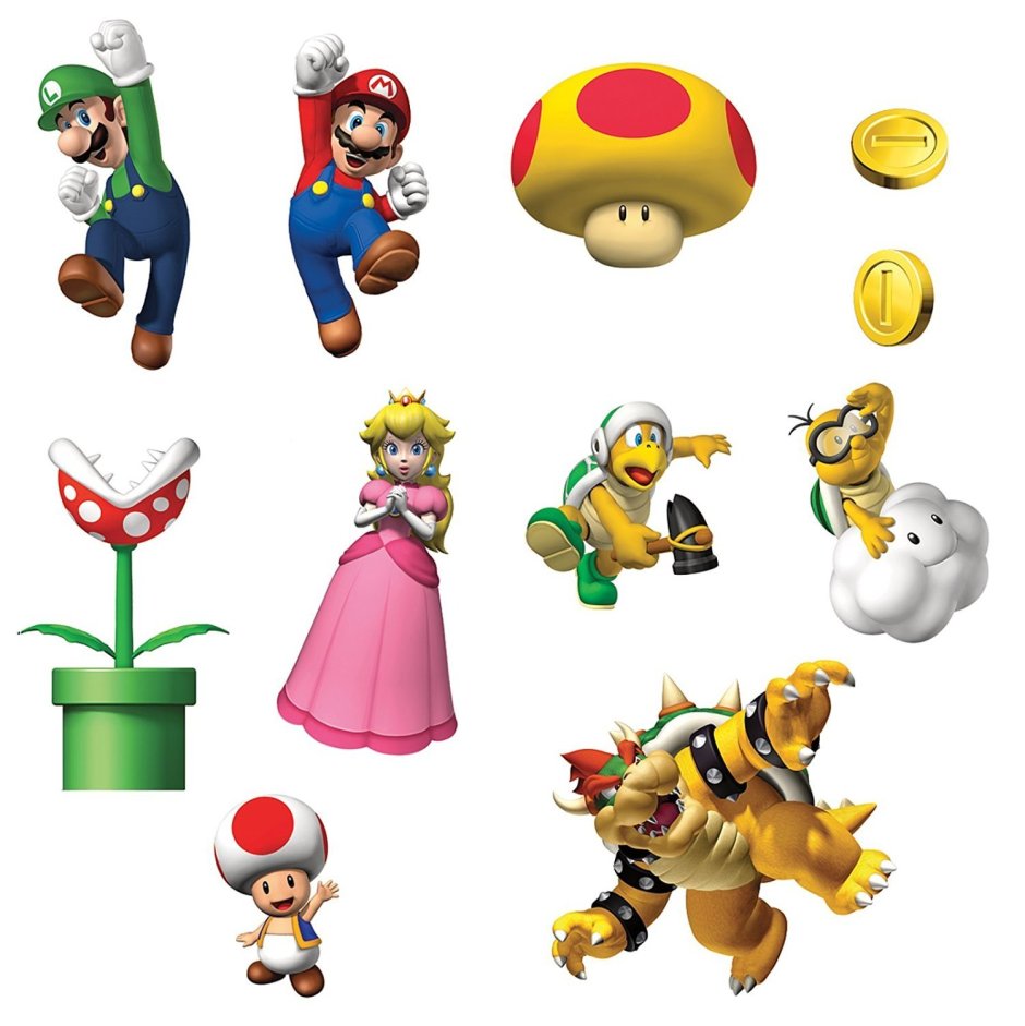 Super Mario персонажи