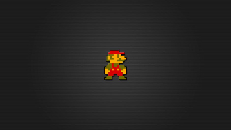 Марио прыгучий пиксельный