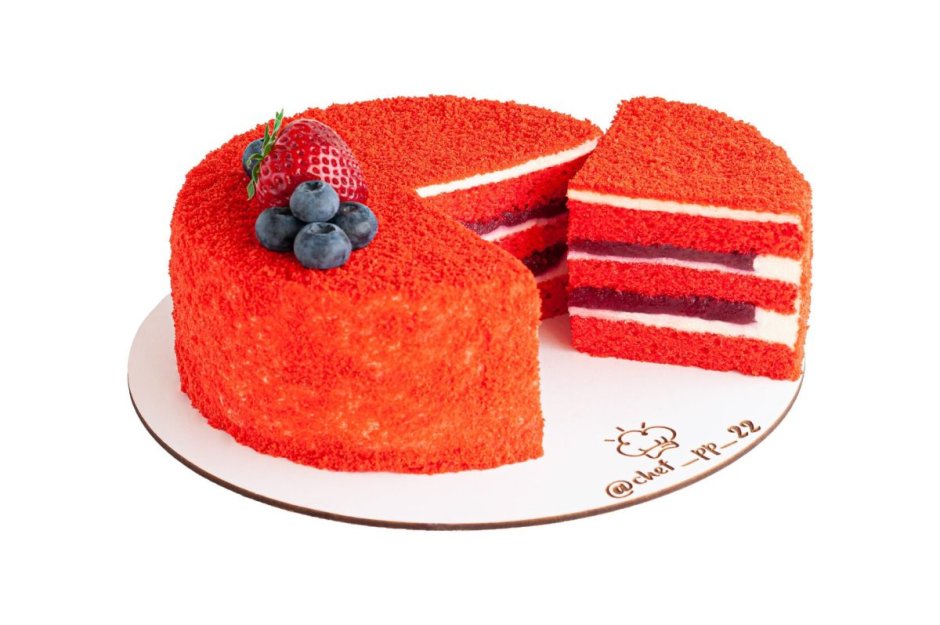 Торт красный бархат Мирель