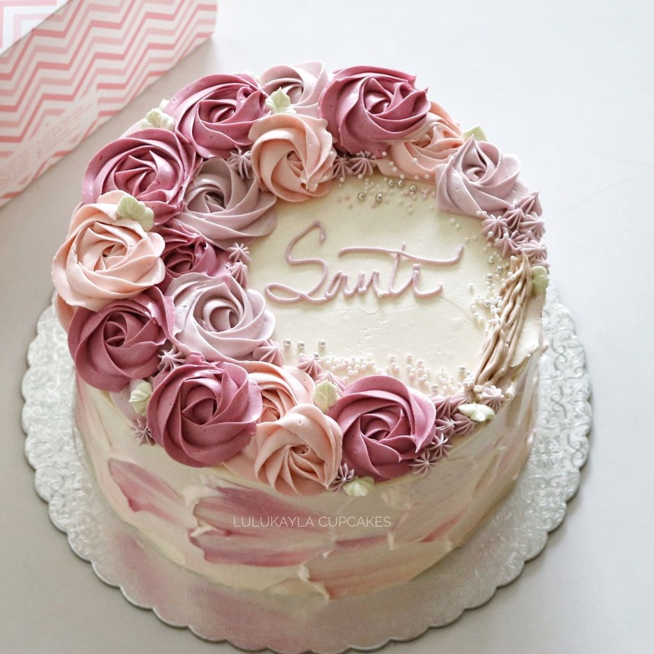 Медовый торт на день рождения маме