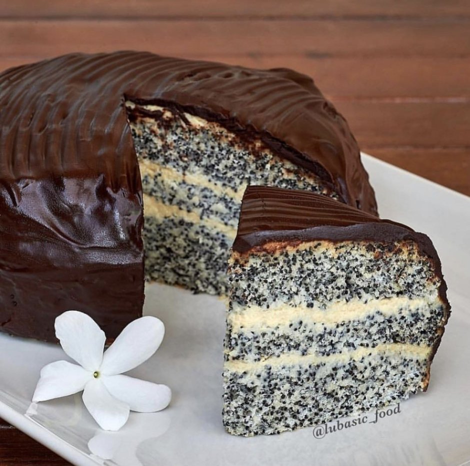 Торт маковый Шоколадница