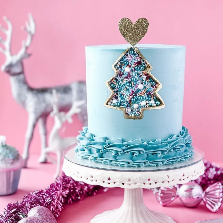 Merry Christmas Cake Mini Cake