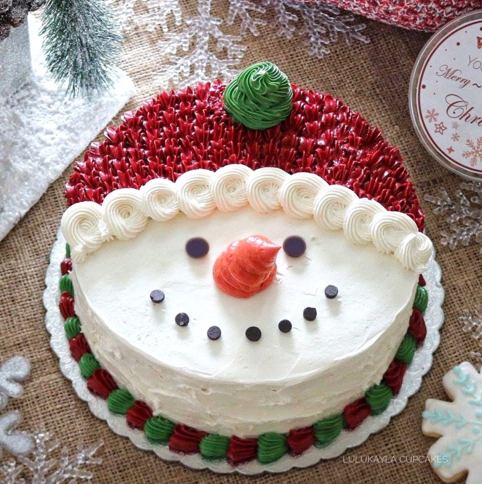 Советский новогодний торт