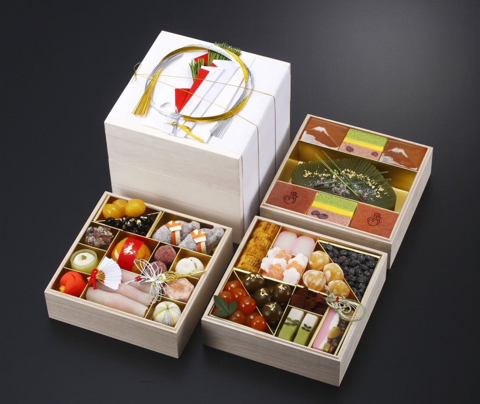 Подарочная коробка с продуктами