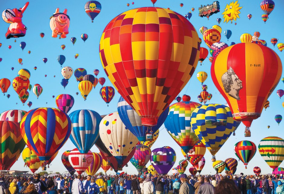 Фестиваль воздушных шаров Альбукерк