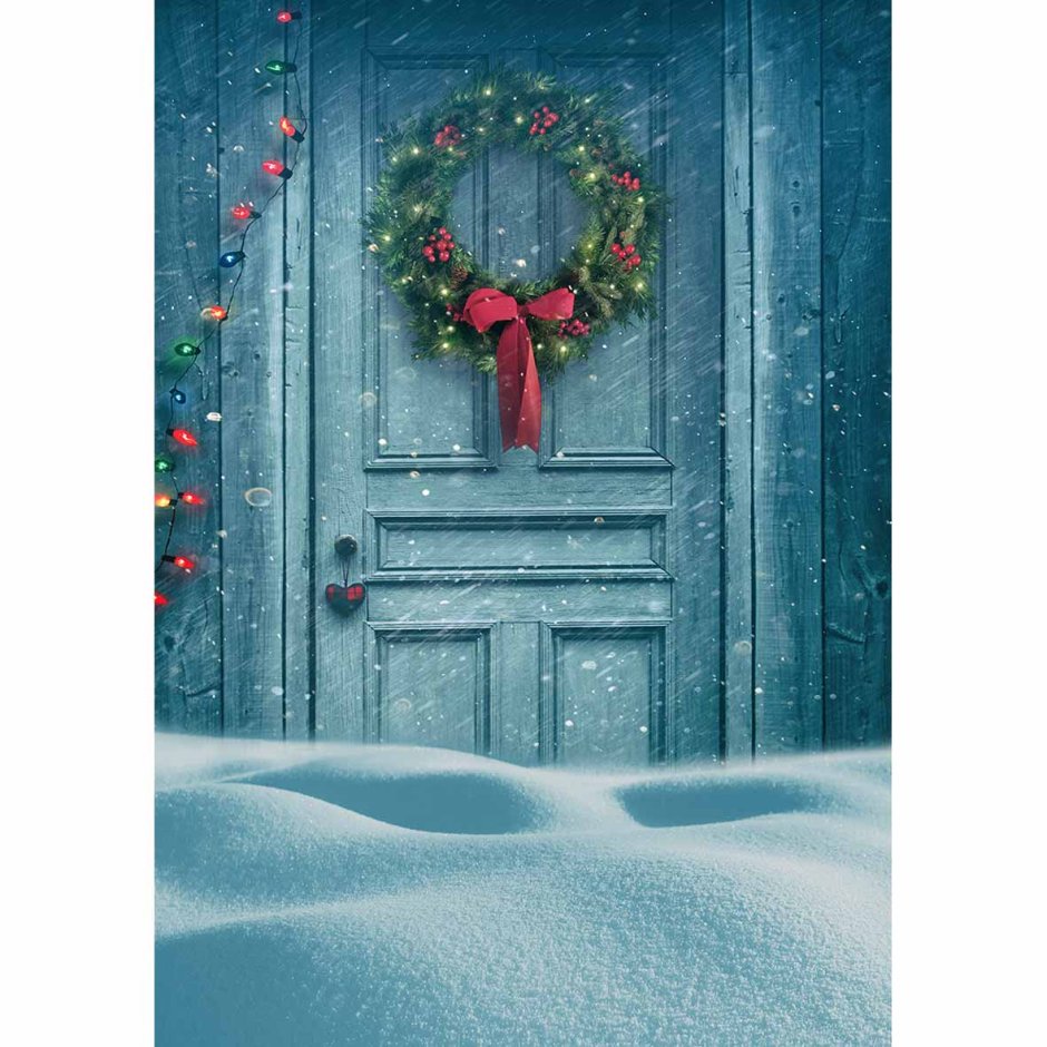Сказочная Новогодняя дверь