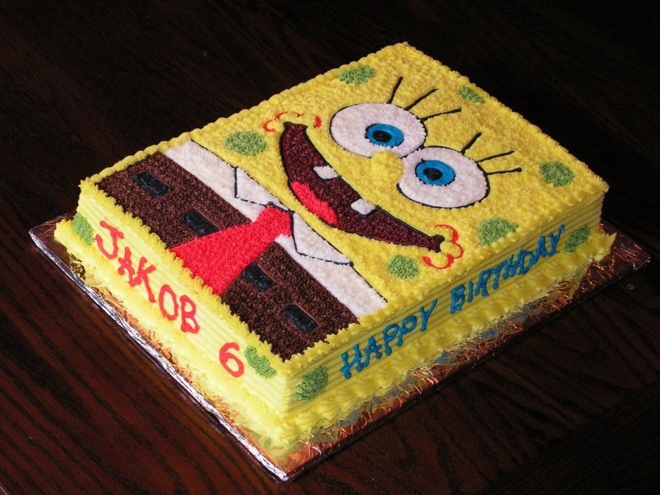 Торт Спандж Боб