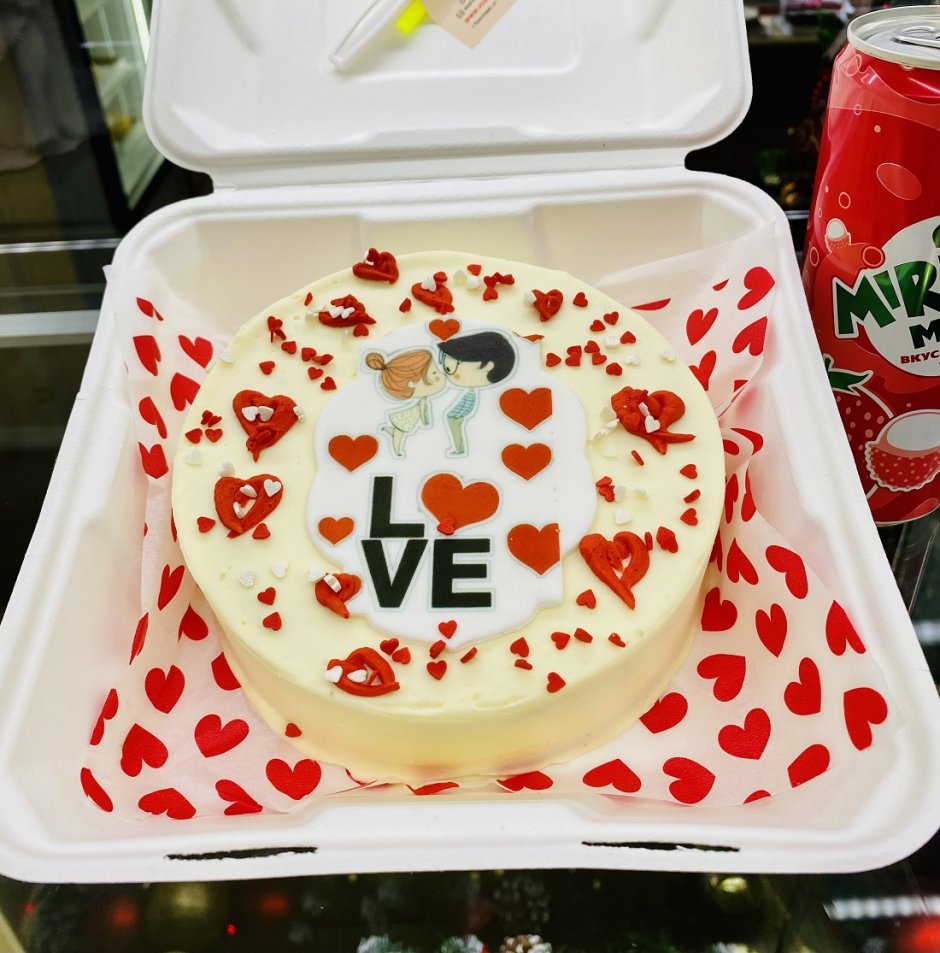 Свадебный Бенто торт