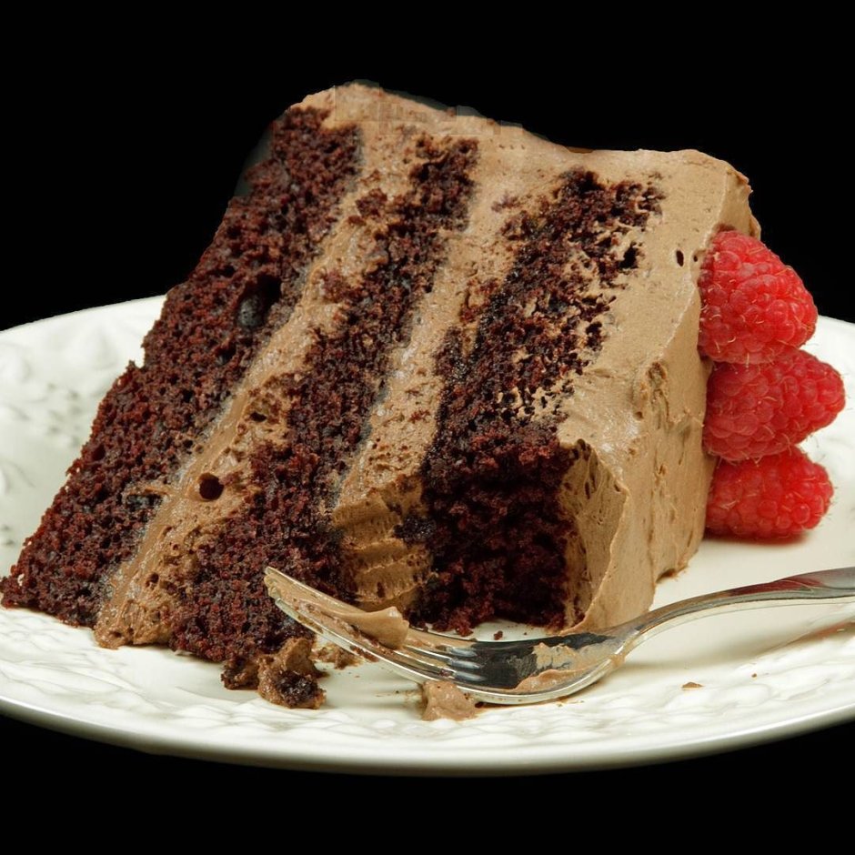 Шоколадный торт с пралине