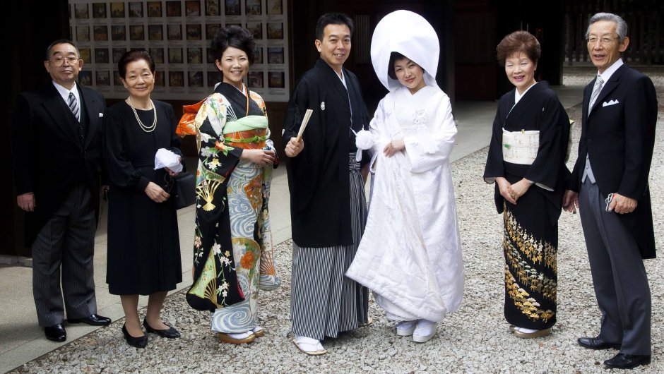 Свадебный наряд в Японии