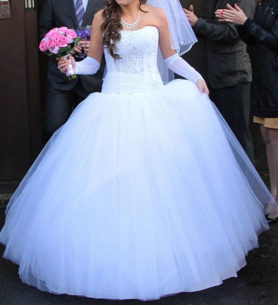 Свадебное платье 46 р