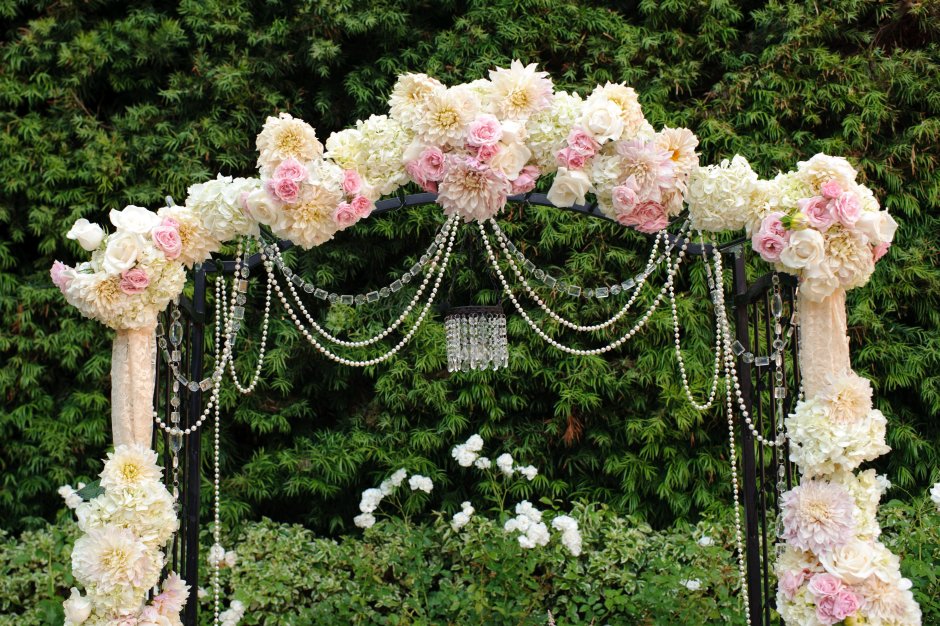 Свадебная Цветочная арка