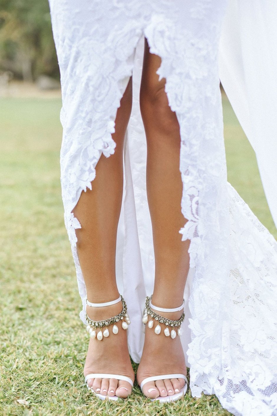 Обувь для невесты летом