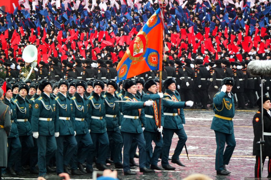 Парад на красной площади 7 ноября 2019