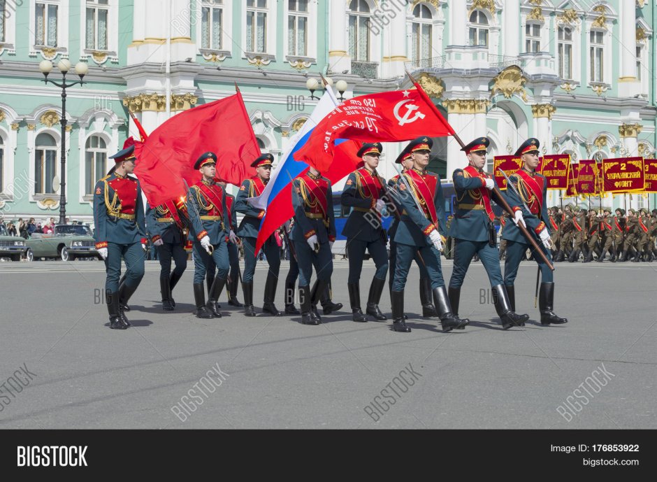 Парад 7 ноября 1941 года в Москве на красной площади