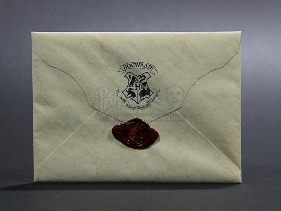Печать на конверт Гарри Поттер