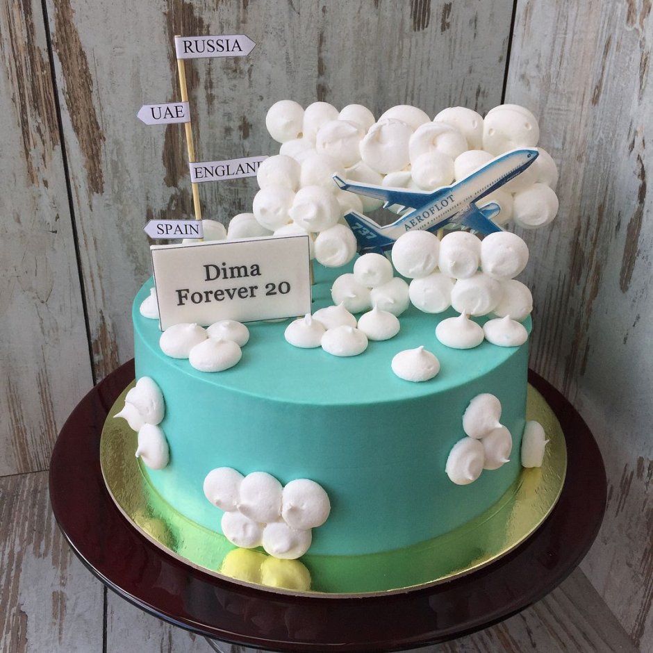Торт для летчика на день рождения