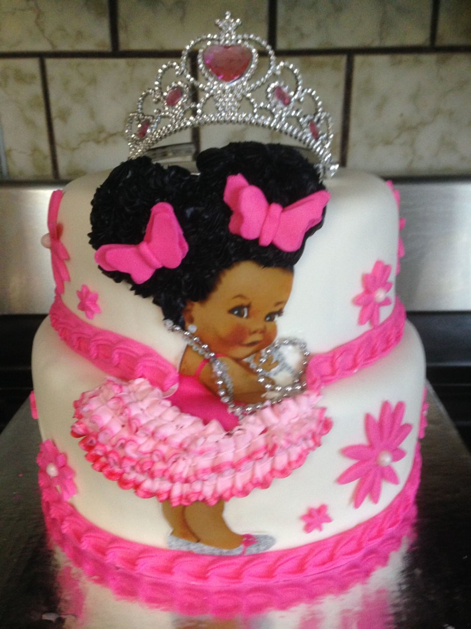 Afro Princess Baby торт