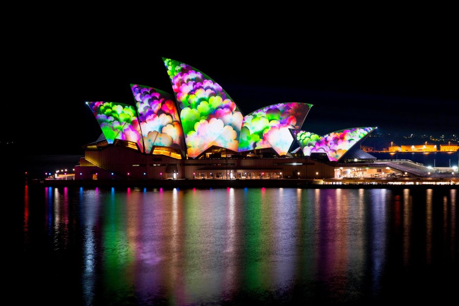 Фестиваль света vivid Sydney