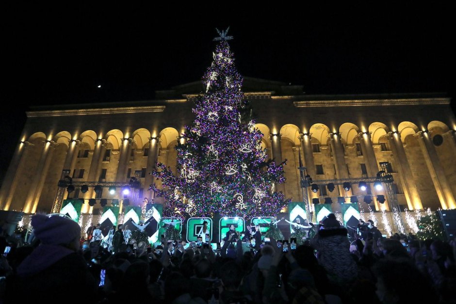 Главная елка Тбилиси