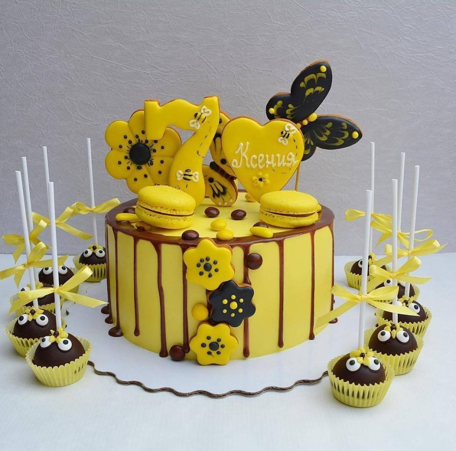 Торт на день рождения мальчику пчела