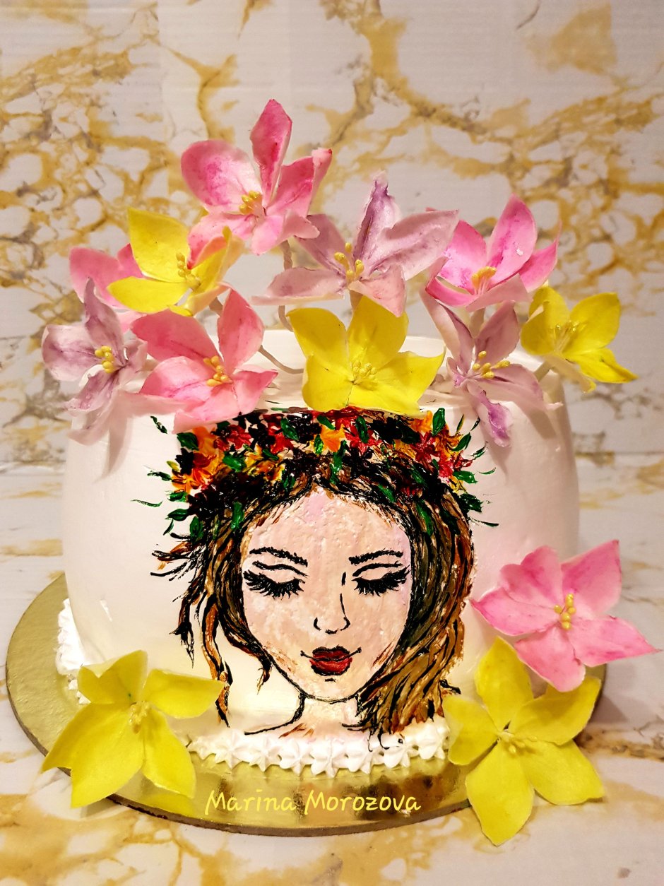 Торт танцовщица фламенко