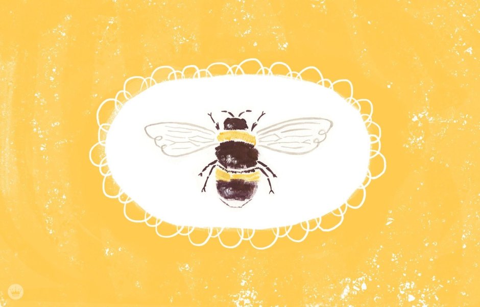 Фон для презентации пчелки