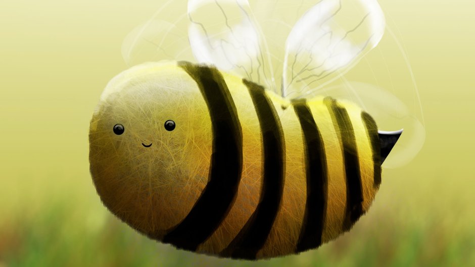 Пчела на аву