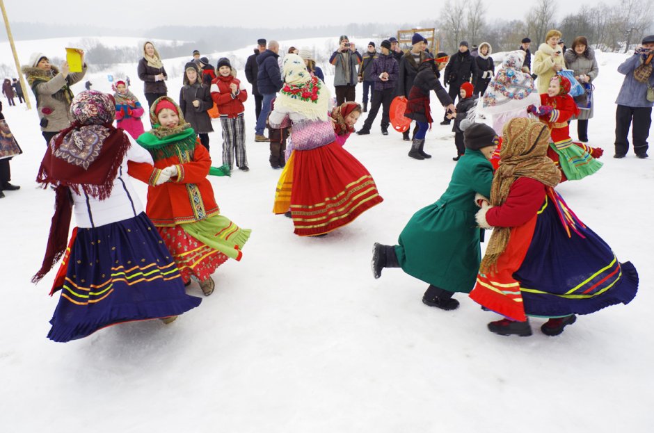 Широкая Масленица для детей