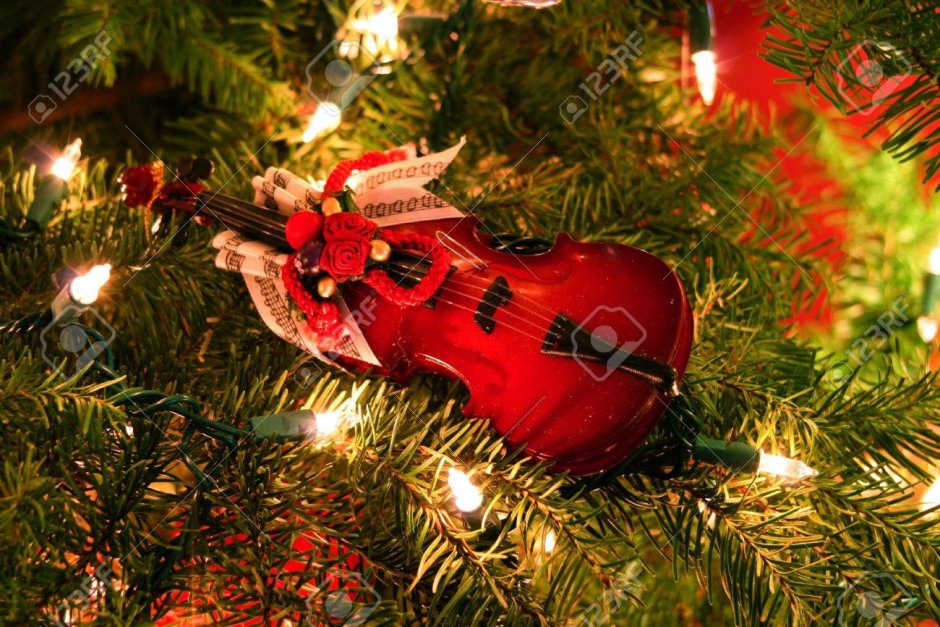 Скрипка Рождество