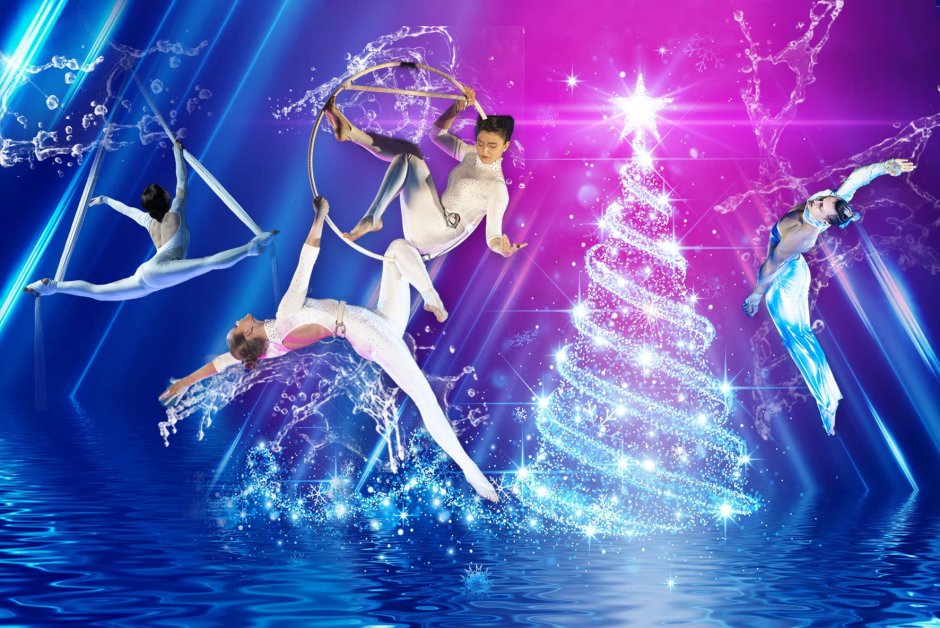 Новогоднее шоу цирк на воде "Буратино"