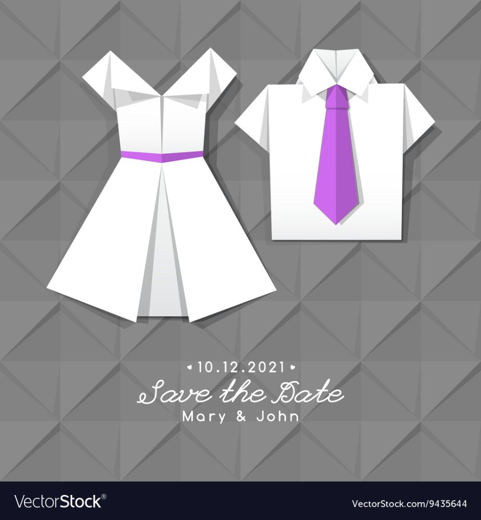Платье оригами для детей