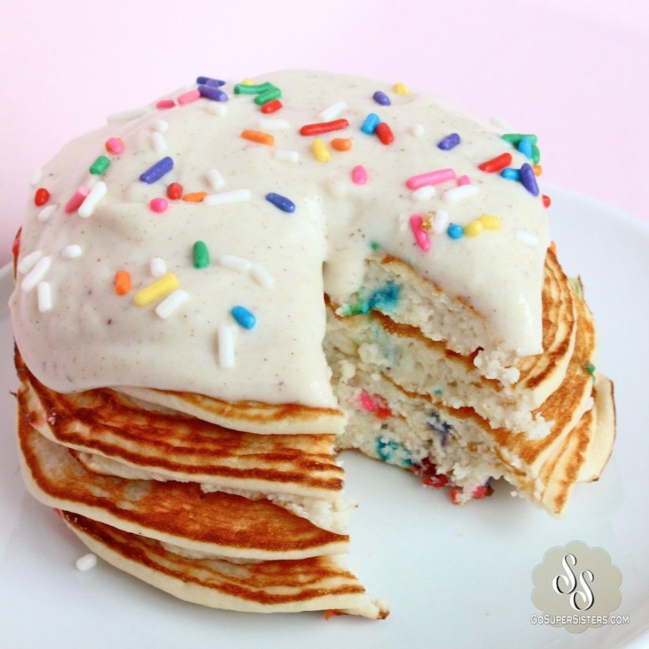 Cake Pancakes на день рождения