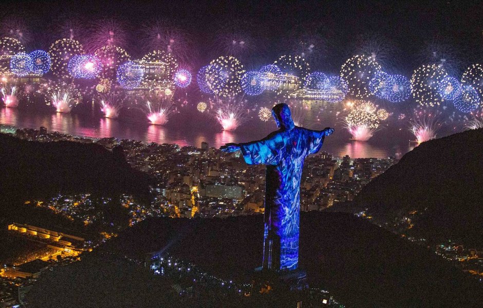 Новый год в Бразилии Рио-де-Жанейро