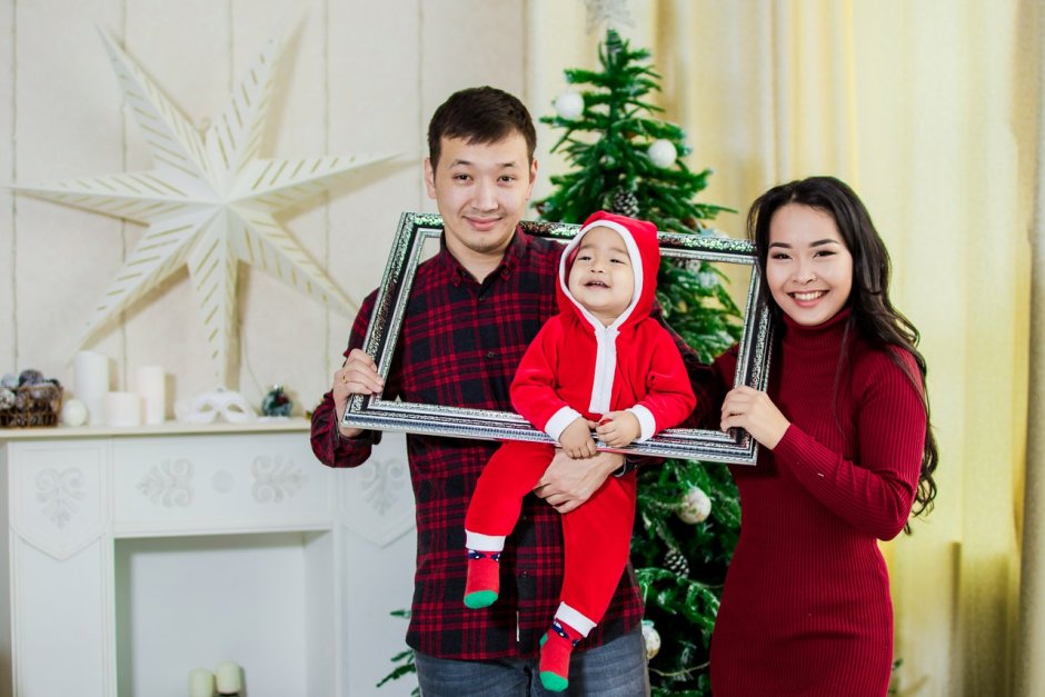Казахская семья фотосессия