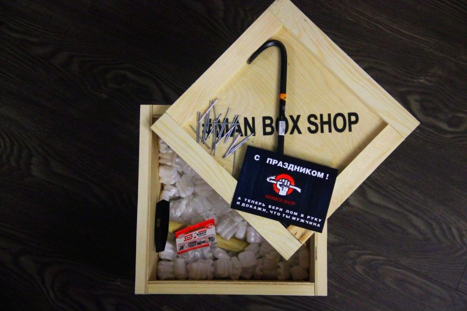 Ящик деревянный MANBOX
