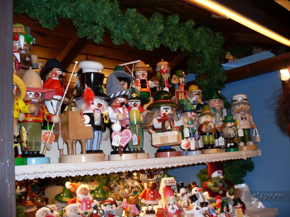 Рождественский магазин в Ротенбурге на Таубере