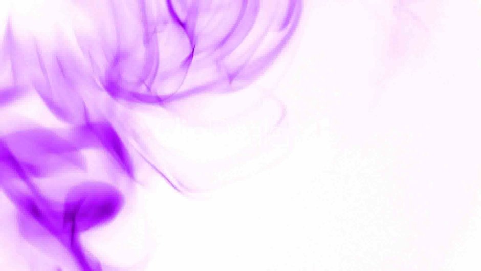 Фиолетовая дымка на белом фоне