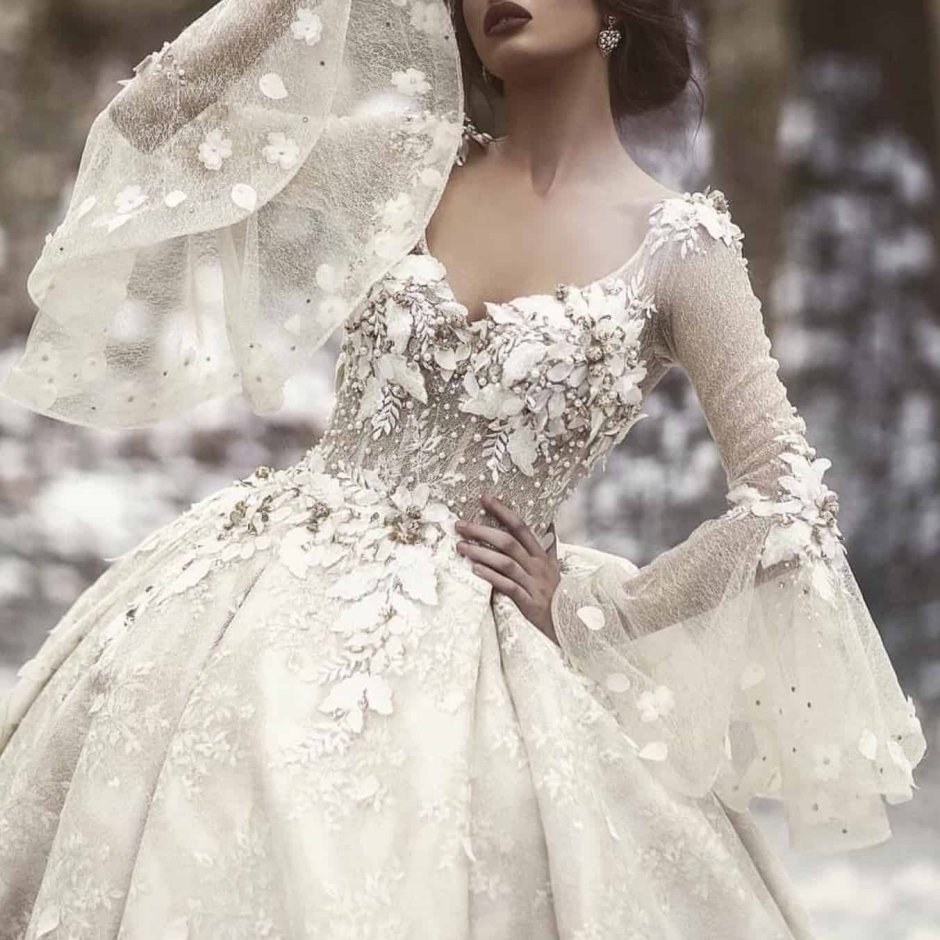 Сказочное платье невесты