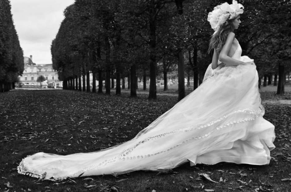 Фэшн свадебное платье