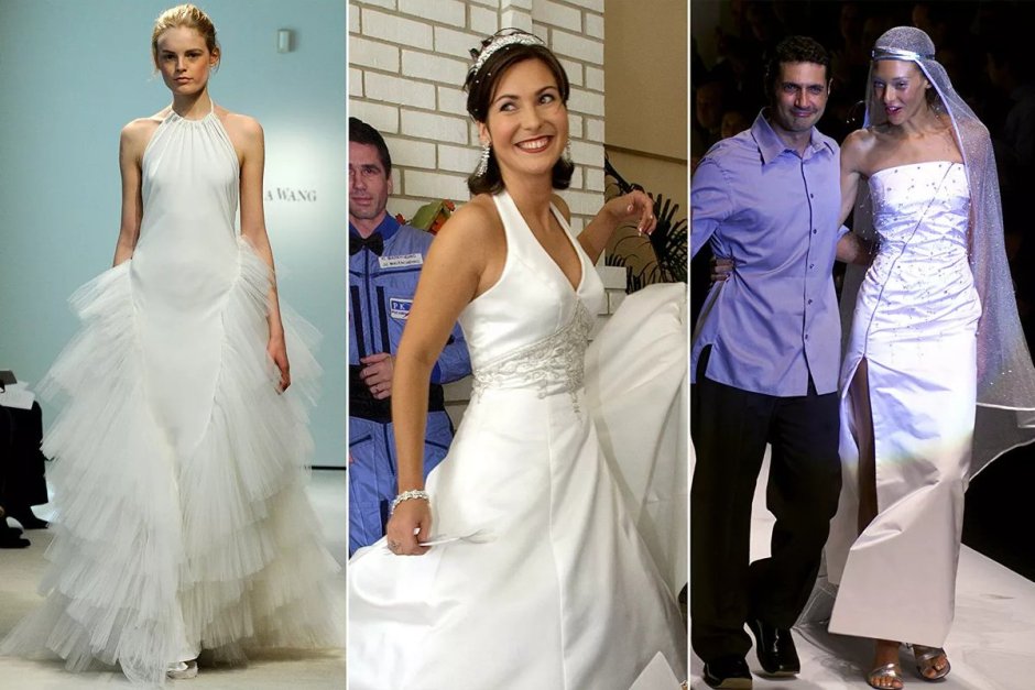 Свадебные платья 2000-х годов